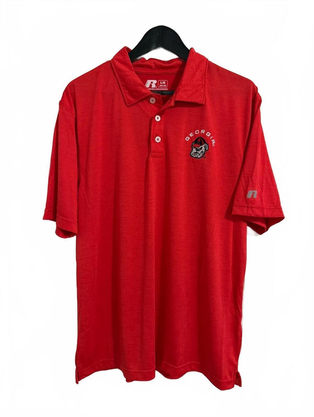 Georgia Bulldogs College Polo Shirt Men's Size Large